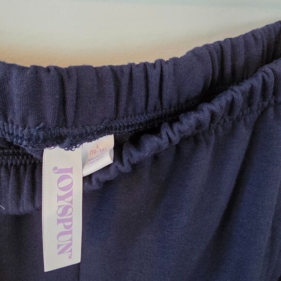 Joyspun Lounge Pajama Set. Navy. Striped. Size L. Casual Comfy Cozy Cute - Picture 8 of 8